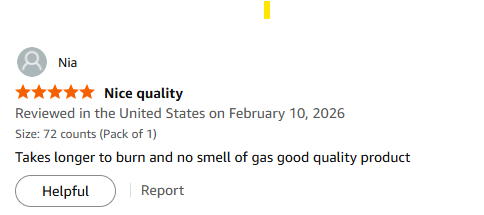 Amazon review by Nia