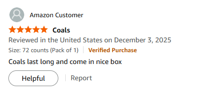 Amazon review by Marcus T.